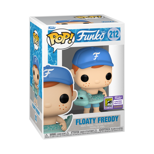 Freddy Funko Floaty Freddy (2023 SDCC Con Sticker)