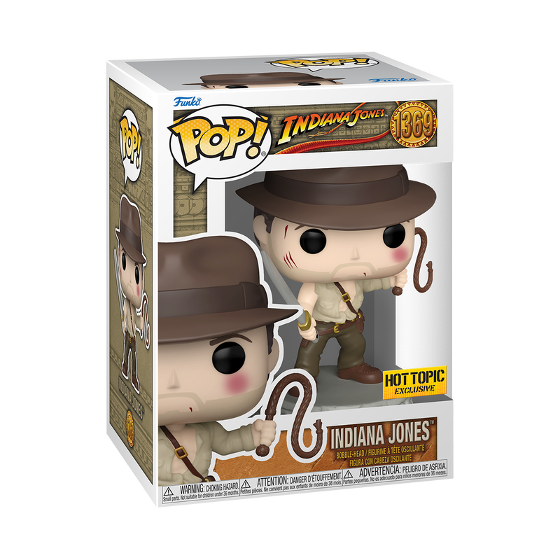 Movies: Battle Damaged Indiana Jones (Hot Topic Exclusive)