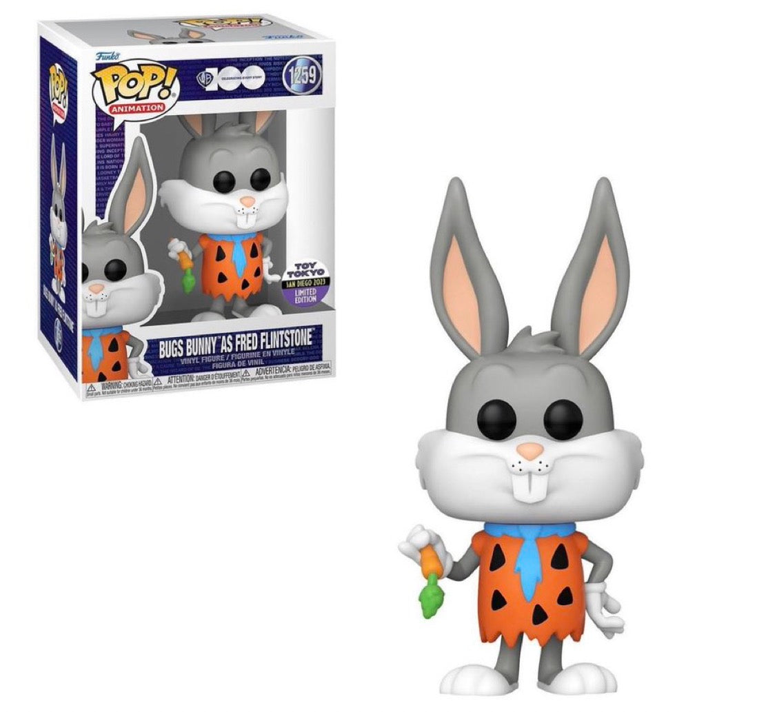 Animation: WB Celebrating Every Story: Bugs Bunny as Fred Flintstone (2023 Summer Convention Exclusive)