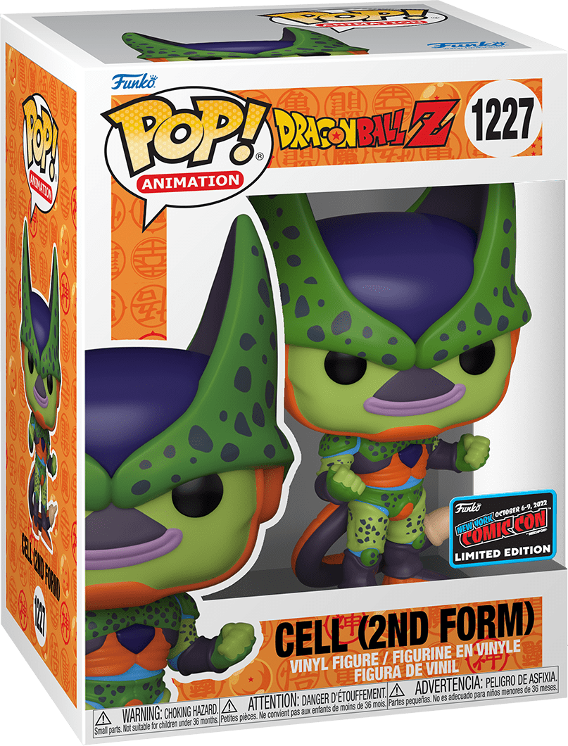 Animation: Dragon Ball Z: Cell (Second Form) (2022 NYCC Con Sticker)