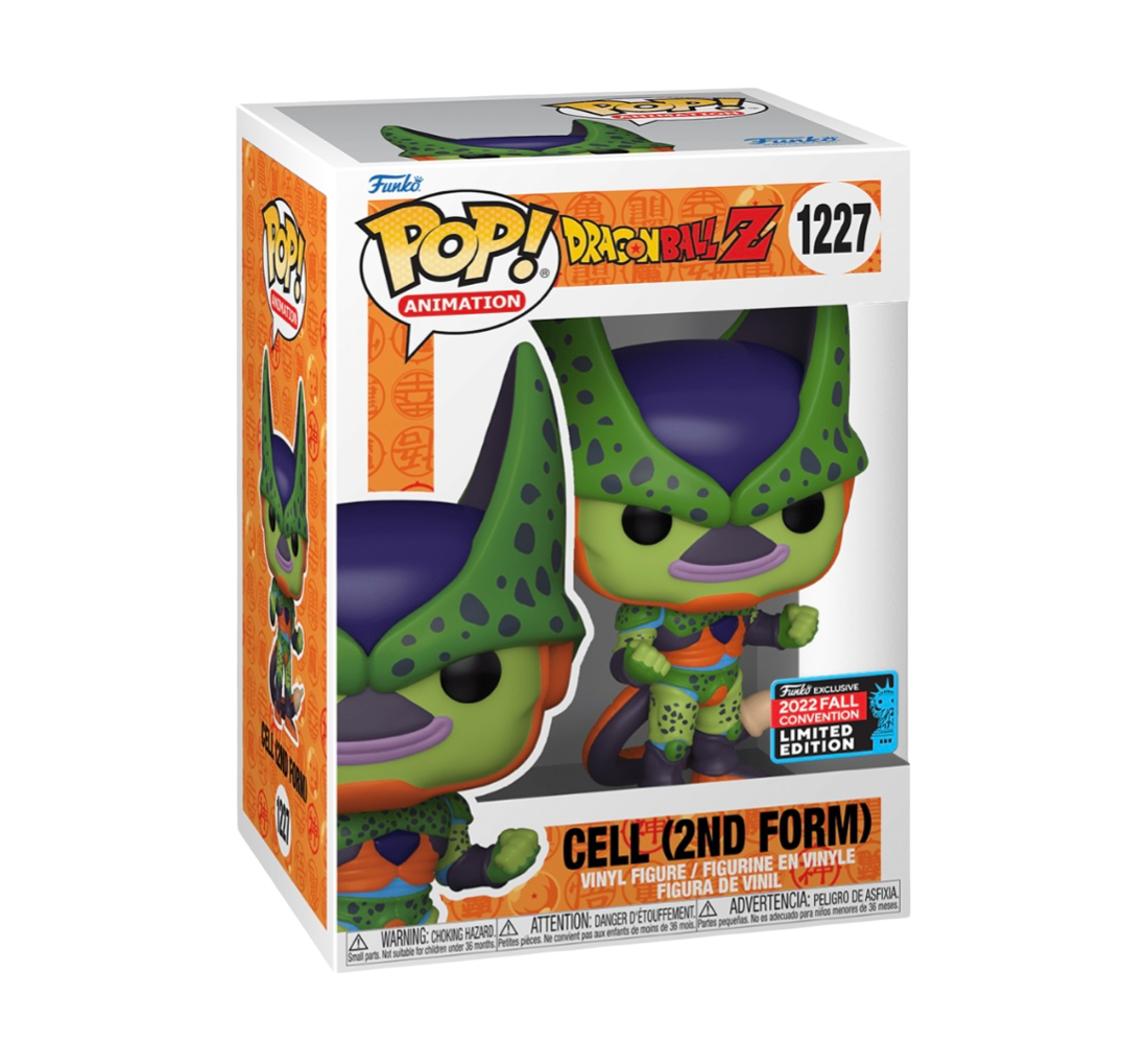 Animation: Dragon Ball Z: Cell (Second Form) (2022 NYCC Shared Exclusive) (Box Imperfection)