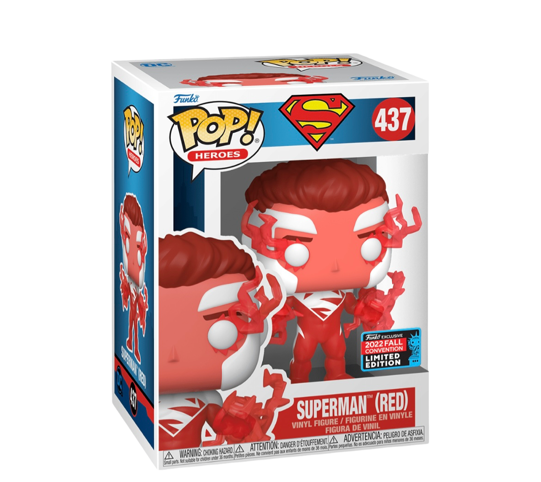 Heroes: DC: Superman (Red) (2022 NYCC Shared Exclusive)