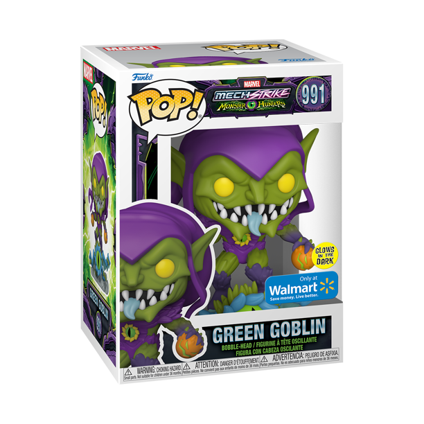 Marvel: Monster Hunters: Green Goblin (Glow) (Walmart Exclusive) (Minor Box Imperfection)