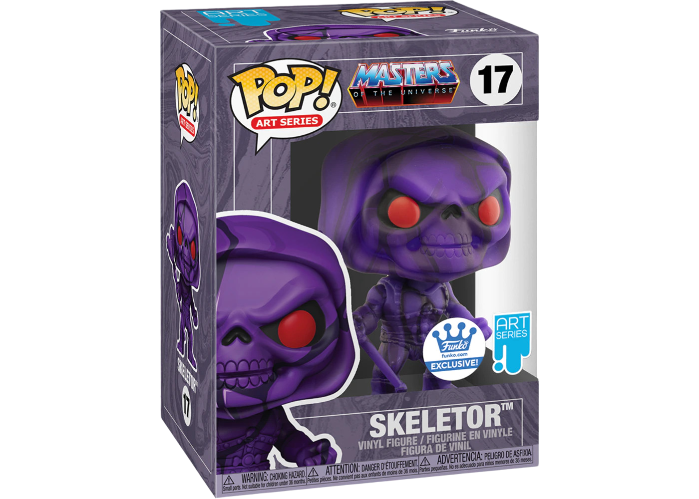 Art Series: Master Of The Universe: Skeletor (Purple) (Funko Shop Exclusive)