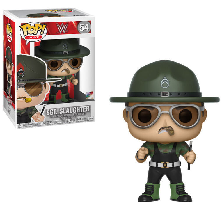 WWE: Sgt. Slaughter (Box Imperfection)