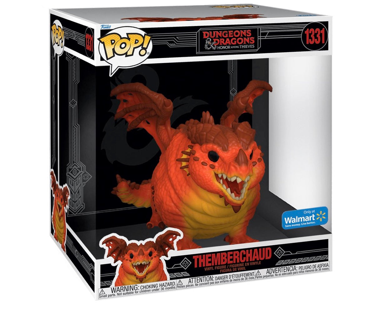 Games: Dungeons & Dragons: 10" Themberchaud (Walmart Exclusive)